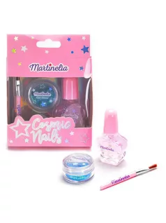   Martinelia körömlakk szett (körömlakk, csillámpor, ecset), Cosmic Nails