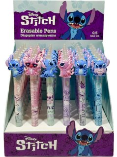 Radírozható golyóstoll, nyomógombos, Stitch