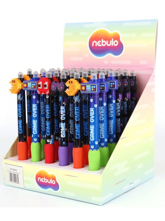 Radírozható zseléstoll, Nebulo, Pixel gamer