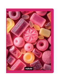   Candy füzetbox A/5, hullámkarton, gazdaságos kivitel, Nebulo