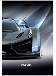 Sportautó füzetbox A/4, Nebulo