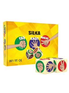 Radír, Silka, 2 db/szett, Kő-Papír-Olló