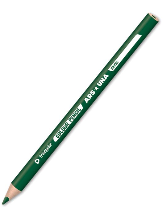 Színes ceruza, Ars Una, háromszög test, jumbo, zöld