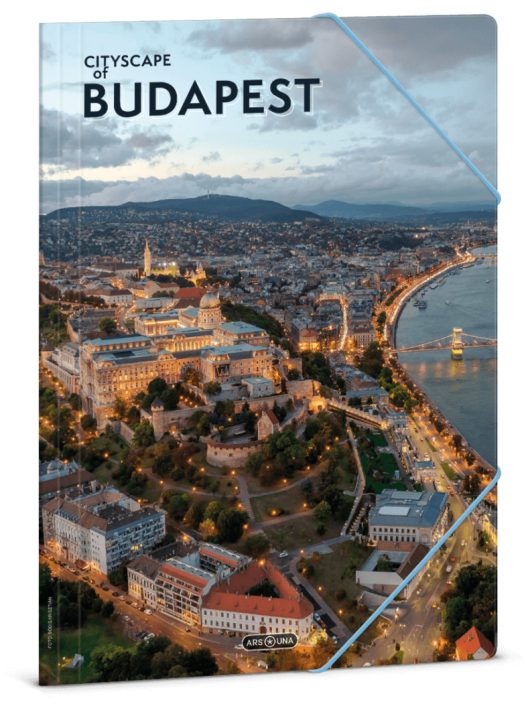 Cityscape gumis mappa A/4, Budapest