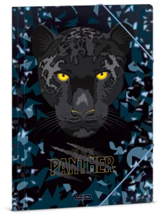 Black Panther gumis mappa A/4, Ars Una, fekete párduc