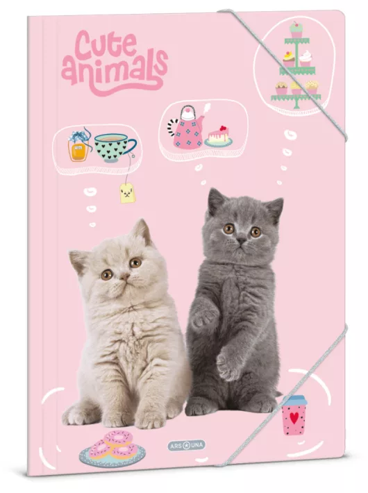 Tea Party, cicás gumis mappa A/4, Ars Una