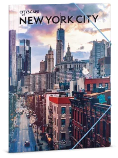 Cityscape gumis mappa A/4, Ars Una, New York