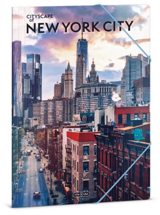 Cityscape gumis mappa A/4, Ars Una, New York