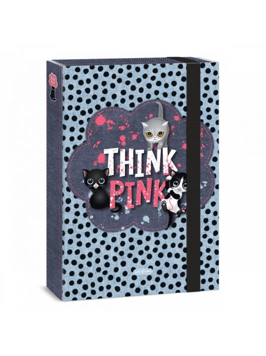 Think-Pink, cicás füzetbox A/4