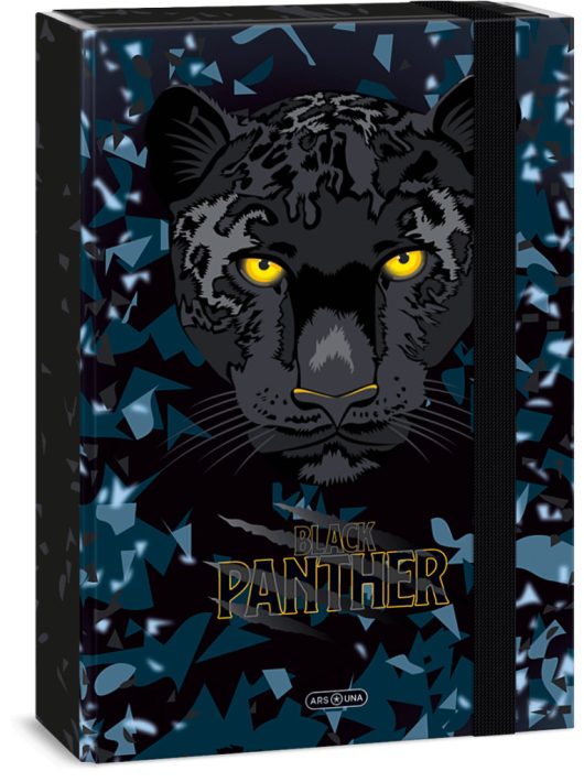 Black Panther füzetbox A/4, Ars Una, fekete párduc