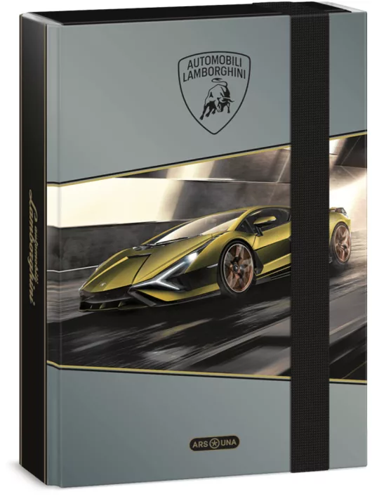 Lamborghini füzetbox A/5, Ars Una, arany színű