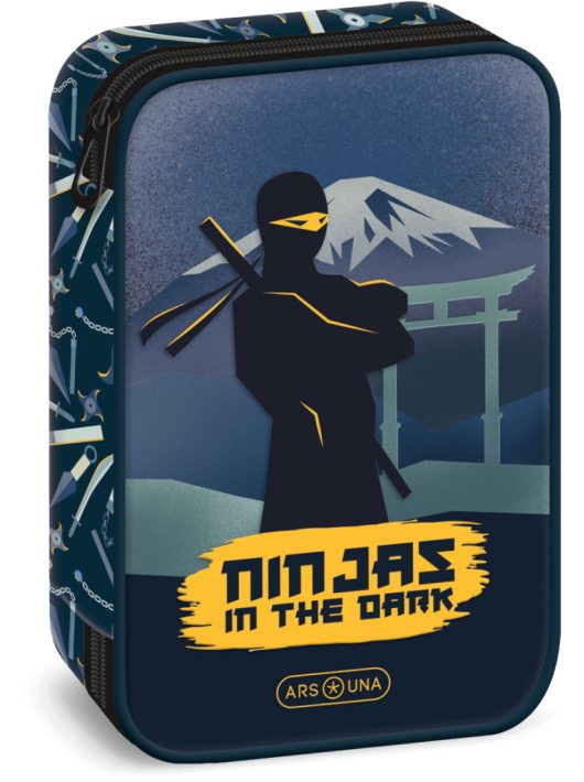 Ninjas tolltartó, belső emeletes, üres, Ninjas in the Dark