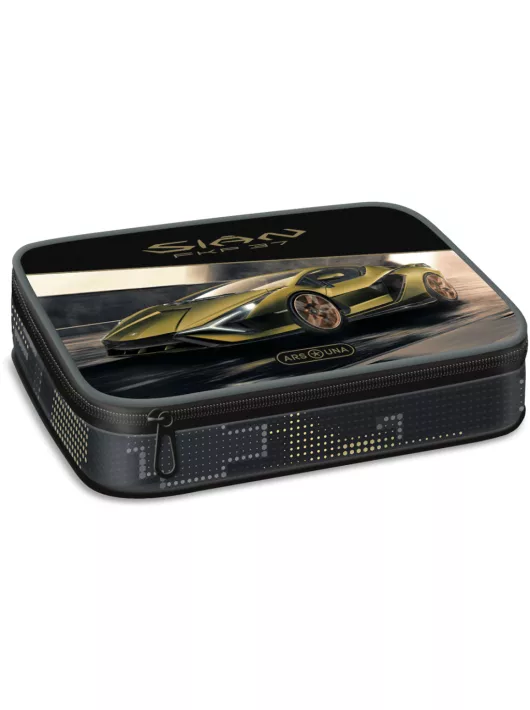 Lamborghini tolltartó, belső emeletes, üres, Ars Una, arany színű