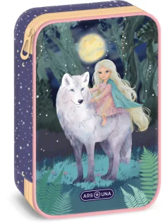   Northern Lights tolltartó, belső emeletes, üres, Ars Una, farkas kislánnyal