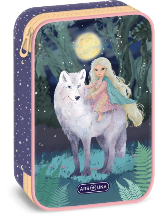 Northern Lights tolltartó, belső emeletes, üres, Ars Una, farkas kislánnyal