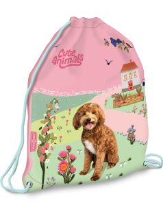 Doggie, kutyás tornazsák, sportzsák 42x32cm, Cute Animals