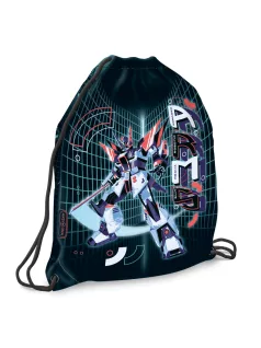A.R.M.S. robotos tornazsák, sportzsák 42x32cm, Ars Una