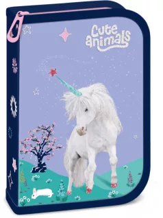   Unikornis tolltartó, klapnis, töltött, Cute Animals, Unicorn