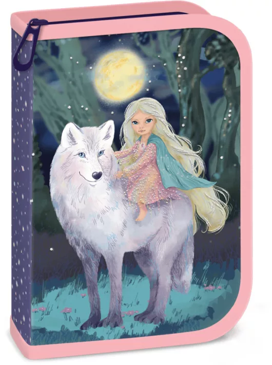 Northern Lights tolltartó, klapnis, töltött, Ars Una, farkas kislánnyal