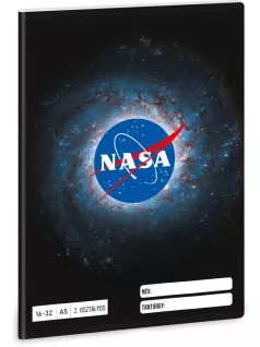   NASA tűzött füzet A/5, 32 lap vonalas 2.osztály (16-32), Ars Una