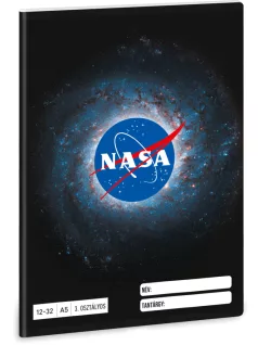   NASA tűzött füzet A/5, 32 lap vonalas 3.osztály (12-32), Ars Una