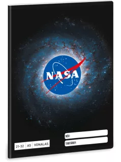 NASA tűzött füzet A/5, 32 lap vonalas (21-32), Ars Una