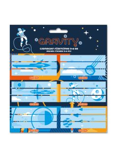 Gravity füzetcímke 18 db