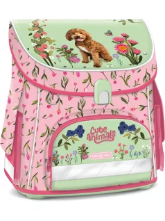   Doggie, kutyás kompakt mágneszáras iskolatáska 41x33x25cm, Ars Una, Cute Animals