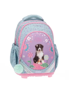   Aussie, kutyás anatómiai iskolatáska, hátizsák, 43x33x22cm, Ars Una,CUTE Ars Una, Aussie, kutyás