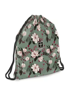 Ars Una tornazsák, sportzsák 46x38cm, Flowery Green