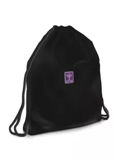 Ars Una tornazsák, sportzsák 46x38cm, Girls Black-Violet