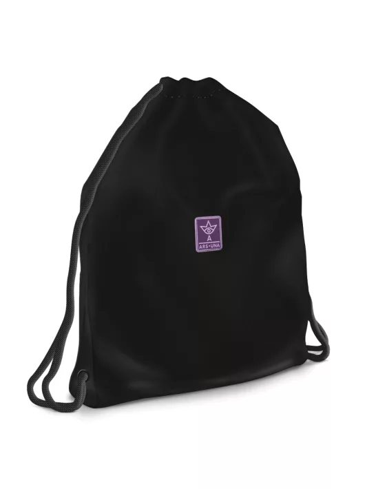 Ars Una tornazsák, sportzsák 46x38cm, Girls Black-Violet