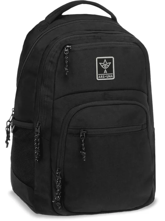 Ars Una hátizsák, iskolatáska, 46x33x23cm, 28l, AU-5, Cordura-Black