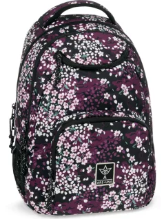   Ars Una hátizsák, iskolatáska, 45x34x26cm, 26l, AU-6, Sakura