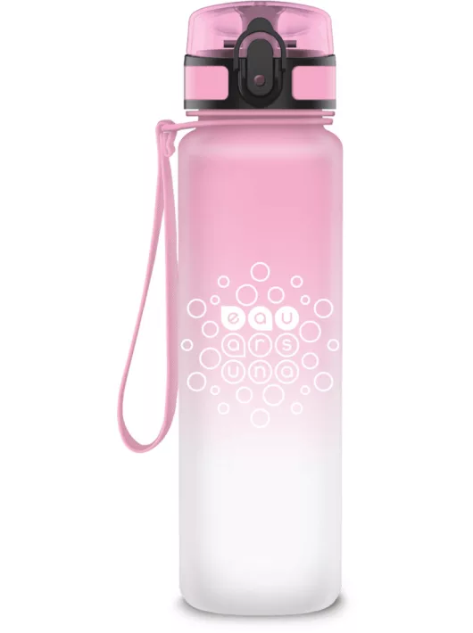 Ars Una kulacs, 600 ml, matt, Candy Floss, rózsaszín-fehér