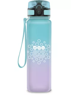 Ars Una kulacs, 600 ml, matt, Orchidea, türkiz-lila