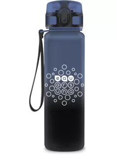 Ars Una kulacs, 600 ml, matt, Stormy Night, fekete-szürke