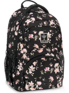   Ars Una ergonómikus hátizsák, iskolatáska, 45x33x23cm, 27l, Magnolia