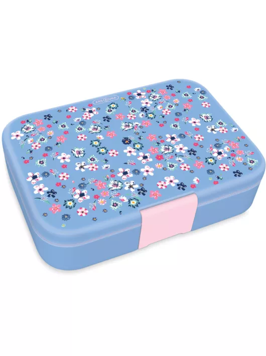 Ars Una uzsonnás doboz, prémium, osztott, Pearl Blossom Blue