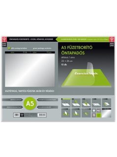   Füzet- és tankönyvborító, A/5, öntapadós, 35x26 cm, 10 db/csomag