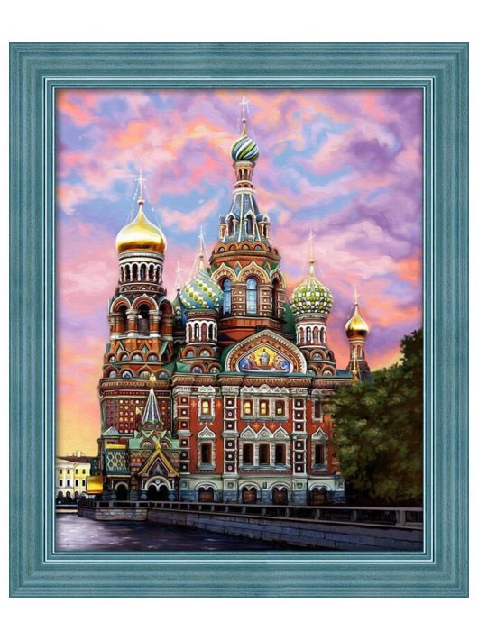 Gyémántfestés szett, St. Petersburg, 40x50cm