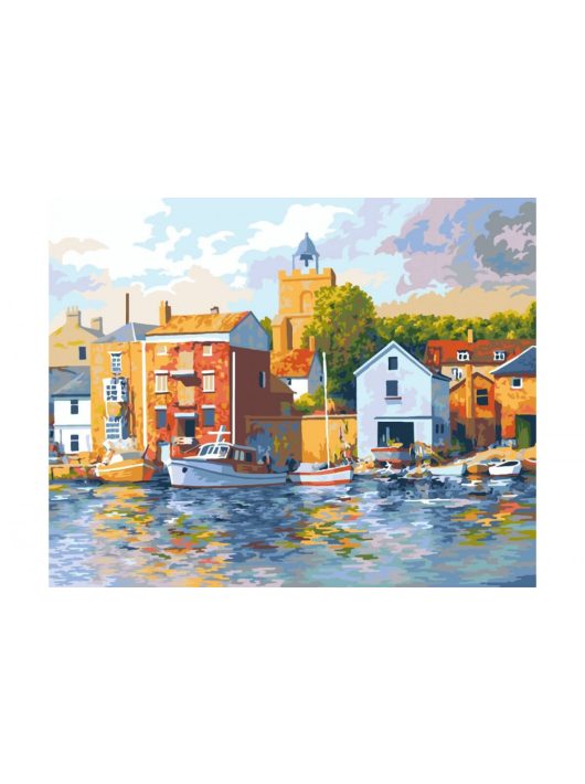 Festés számok szerint, Wivenhoe, Anglia, 40x50cm