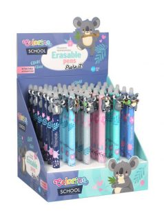   Radírozható golyóstoll, nyomógombos, Koala, Colorino School