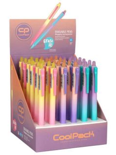   Radírozható golyóstoll, nyomógombos, Cool Pack Gradient Light, 2022, 3 féle szín