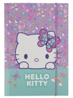 Hello Kitty gumis mappa A/4, Pink