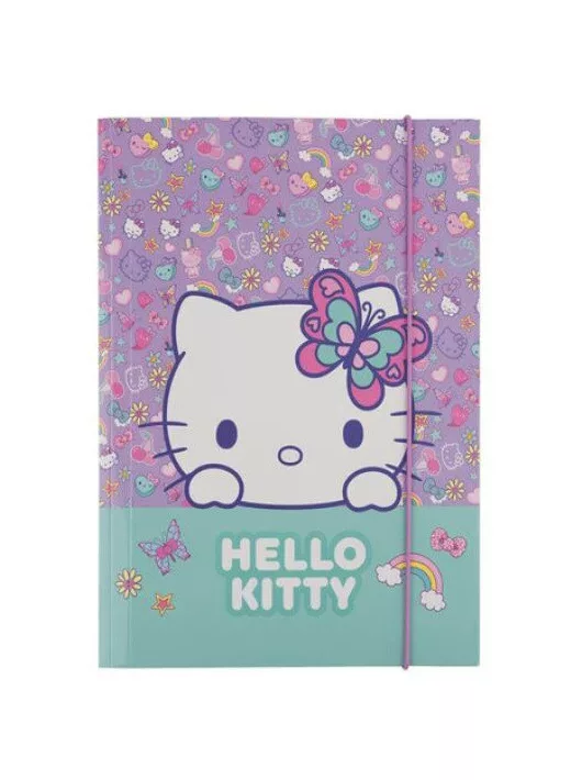 Hello Kitty gumis mappa A/4, Pink