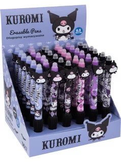   Radírozható golyóstoll, nyomógombos, Kuromi, Colorino School, többféle