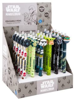   Radírozható golyóstoll, nyomógombos, Star Wars Mandalorian, Colorino School