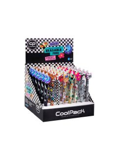   Radírozható golyóstoll, nyomógombos, Cool Pack Girls, 2023, többféle