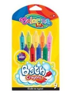 Fürdőkréta készlet, 9 db-os, Colorino